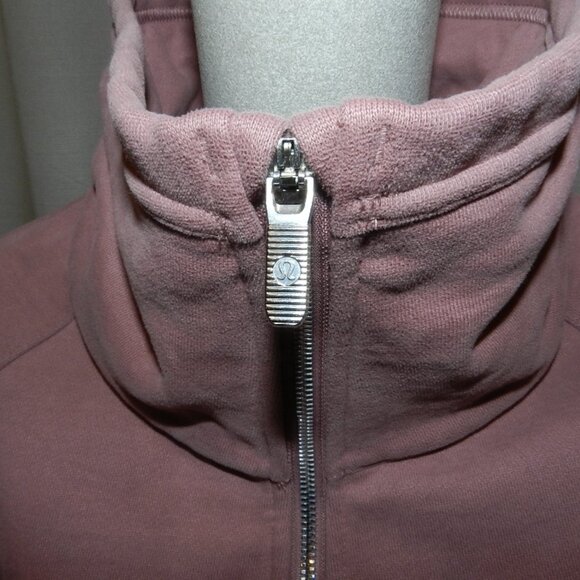 Lululemon Radiant Jacket II Zip Front Cotton Jacket Spanish Rose Size 6 - Picture 7 of 16